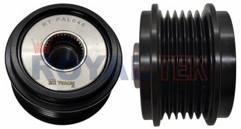 POLEA ALTERNADOR ROYALTEK CITROEN C3 1.5 PEUGEOT 301 1.6 CITROEN BERLINGO 1.6 CITROEN BERLINGO 1.6 16V CITROEN C3 1.6 16V CITROEN BERLINGO FURG?N 1.6 16V PEUGEOT 208 1.6 16V CITROEN C-ELYSEE 1.6 PEUGEOT 208 CITROEN C3 1.5 / DIAMETRO INTERNO 54 / DIAMETRO EXTERNO 59 / ALTURA 42.3 / 6 CANALES --- OEM 1622780280 5800